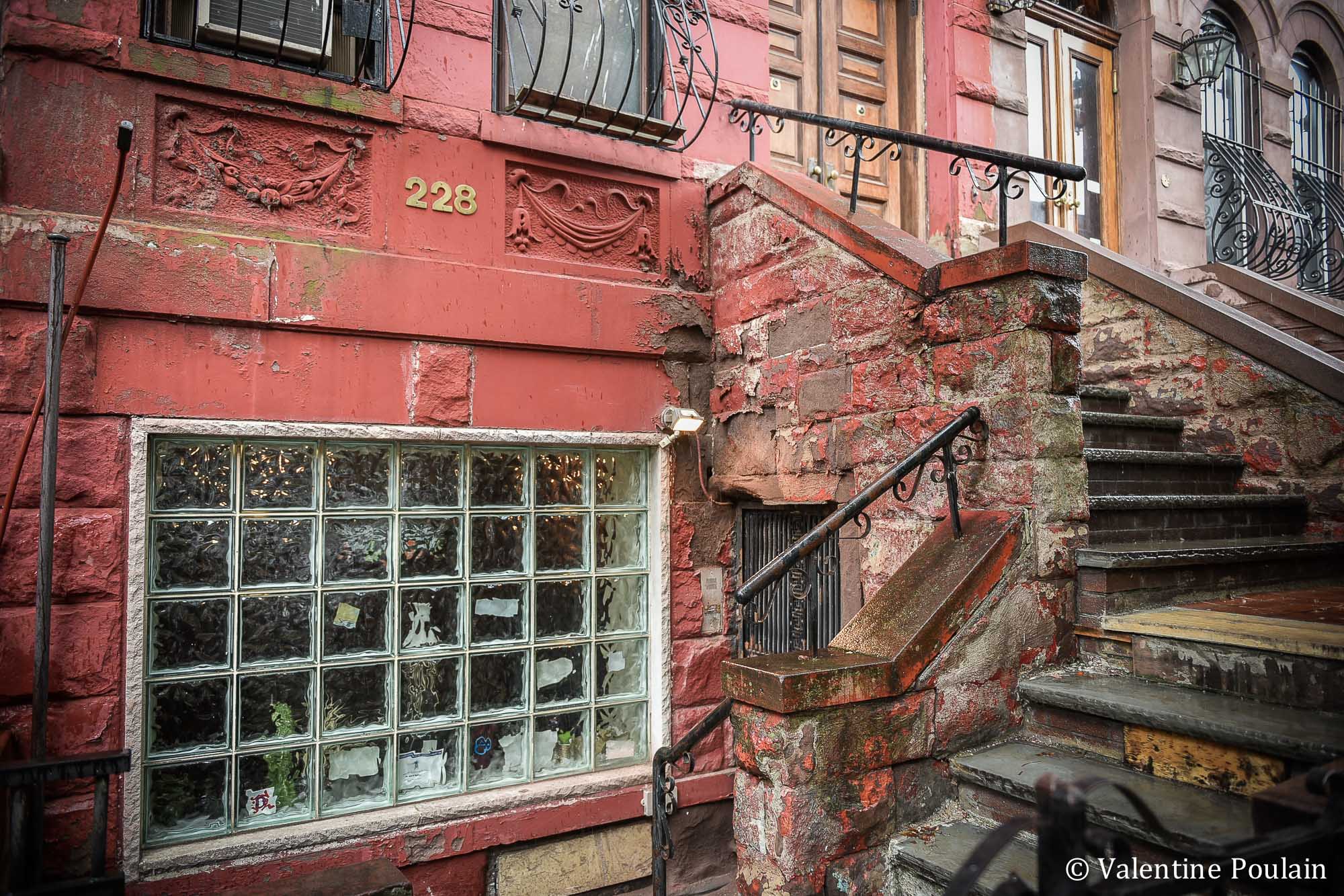 New-York escaliers maisons - Valentine Poulain