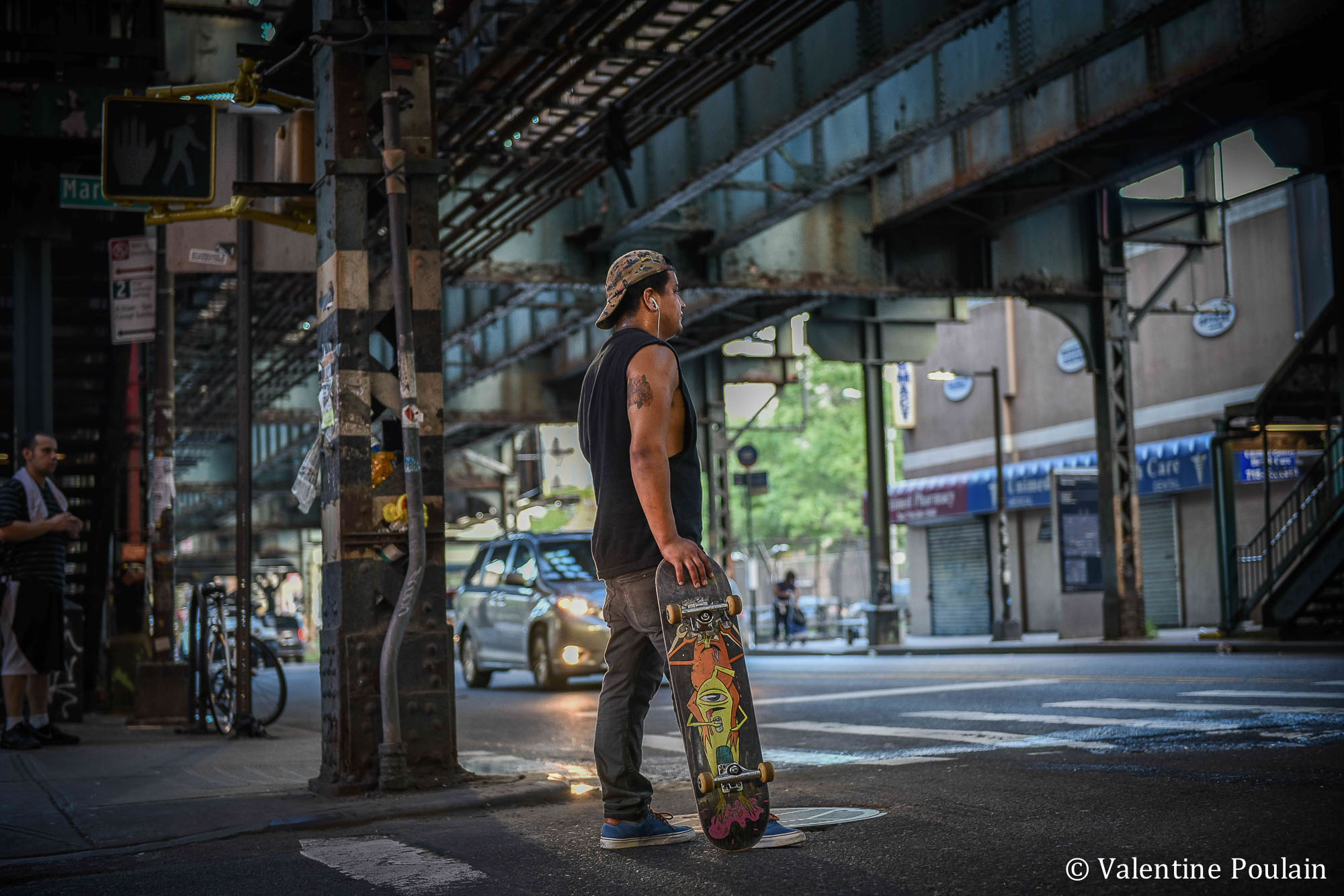 New-York skateboard Brooklyn - Valentine Poulain