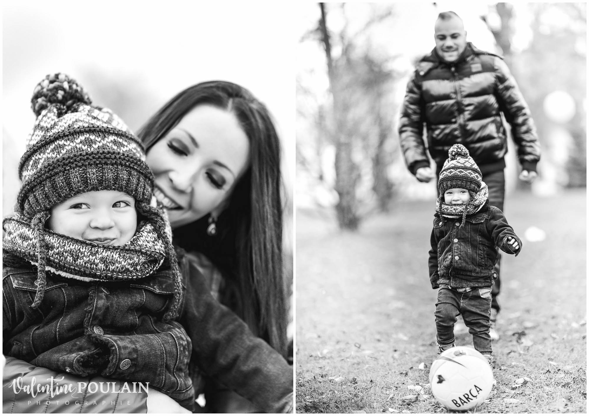 Shooting famille hiver Colmar lifestyle ballon