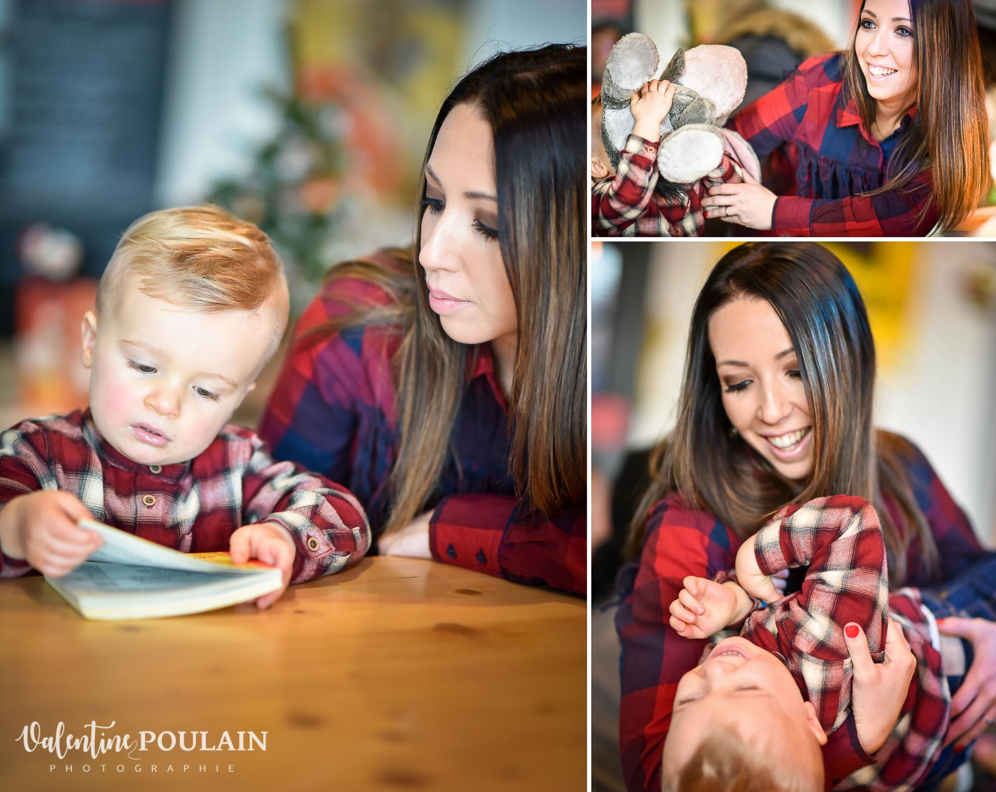 Shooting famille hiver Colmar lifestyle maman