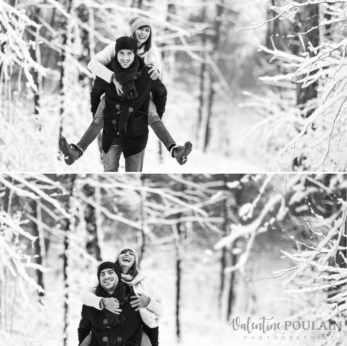 Shooting couple hivernal - Valentine Poulain mdr