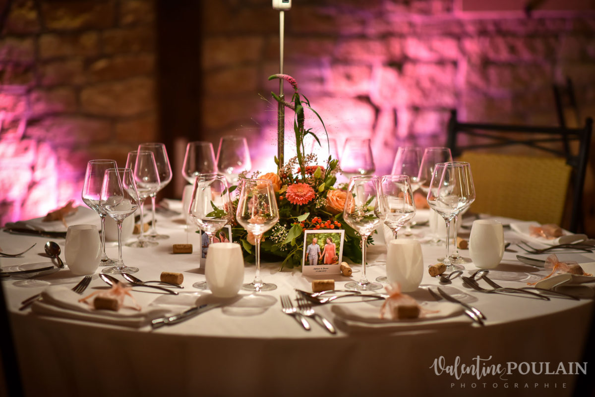Mariage viticole Petit Wettolsheim - Valentine Poulain table