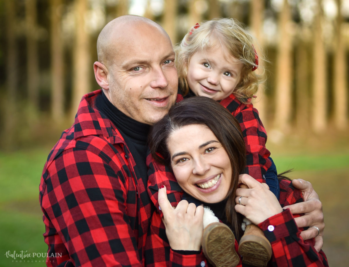 Portrait famille 2 ans - Valentine Poulain