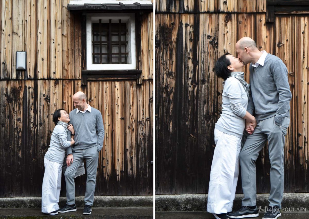 Shooting Couple Kyoto - Valentine Poulain mur