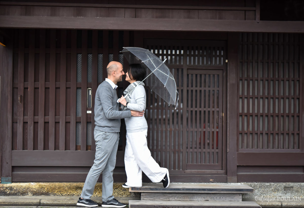 Shooting Couple Kyoto - Valentine Poulain marche