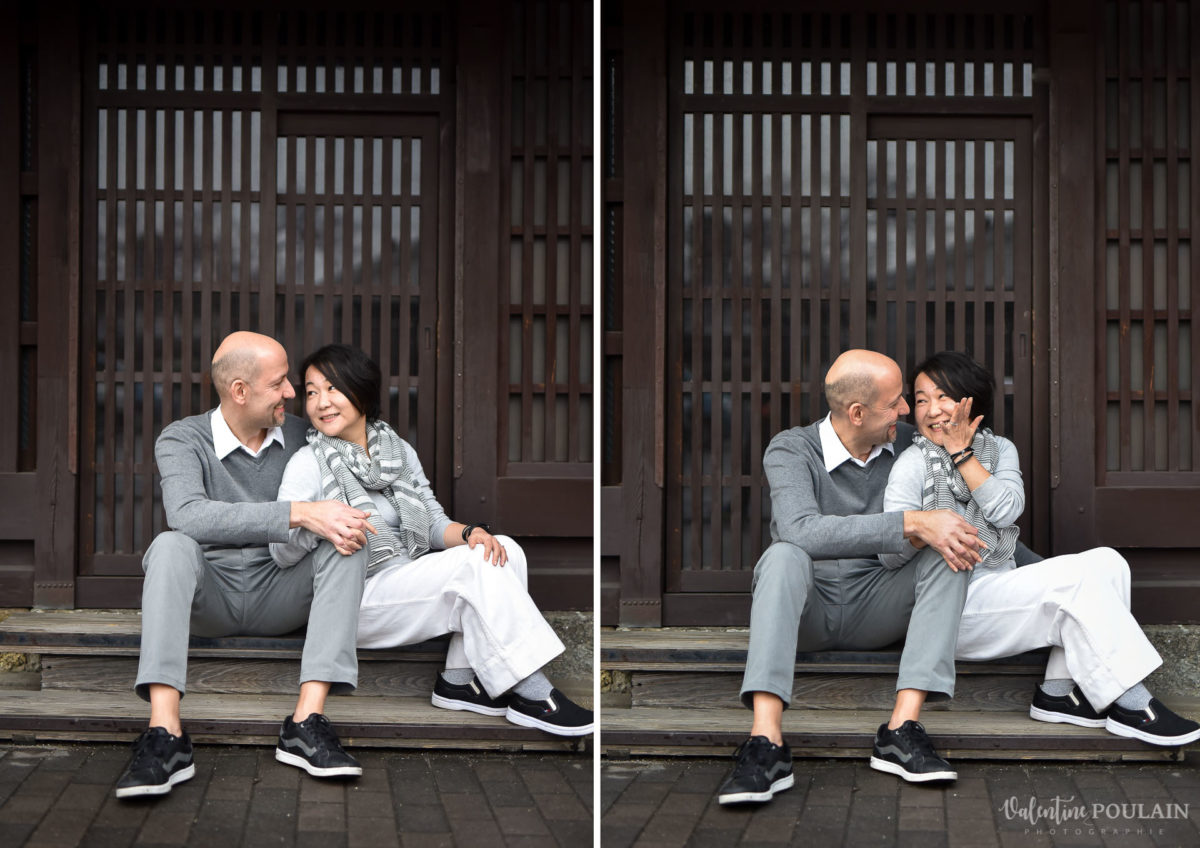 Shooting Couple Kyoto - Valentine Poulain rire