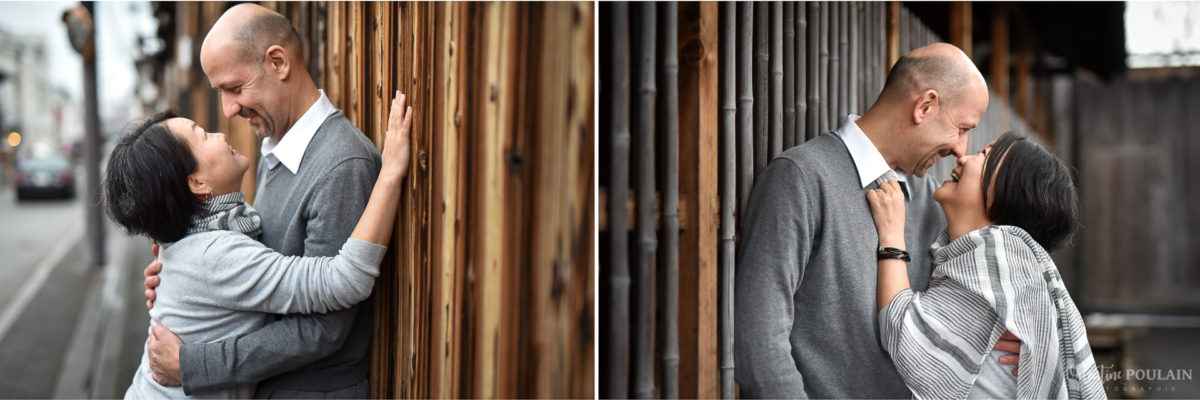 Shooting Couple Kyoto - Valentine Poulain murs