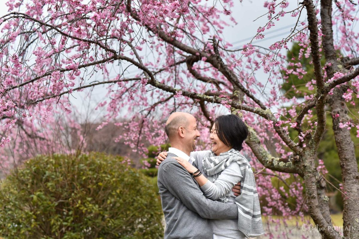 Shooting Couple Kyoto - Valentine Poulain calin