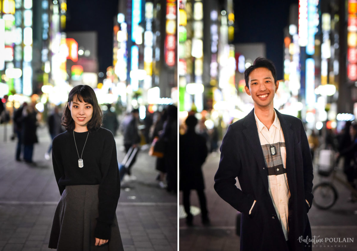 Shooting couple Japon Tokyo - Valentine Poulain portraits