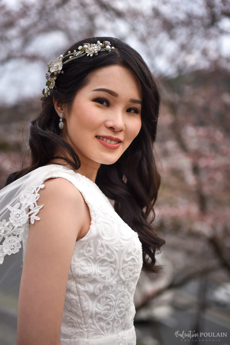 Shooting mariée Japon - Valentine Poulain regard