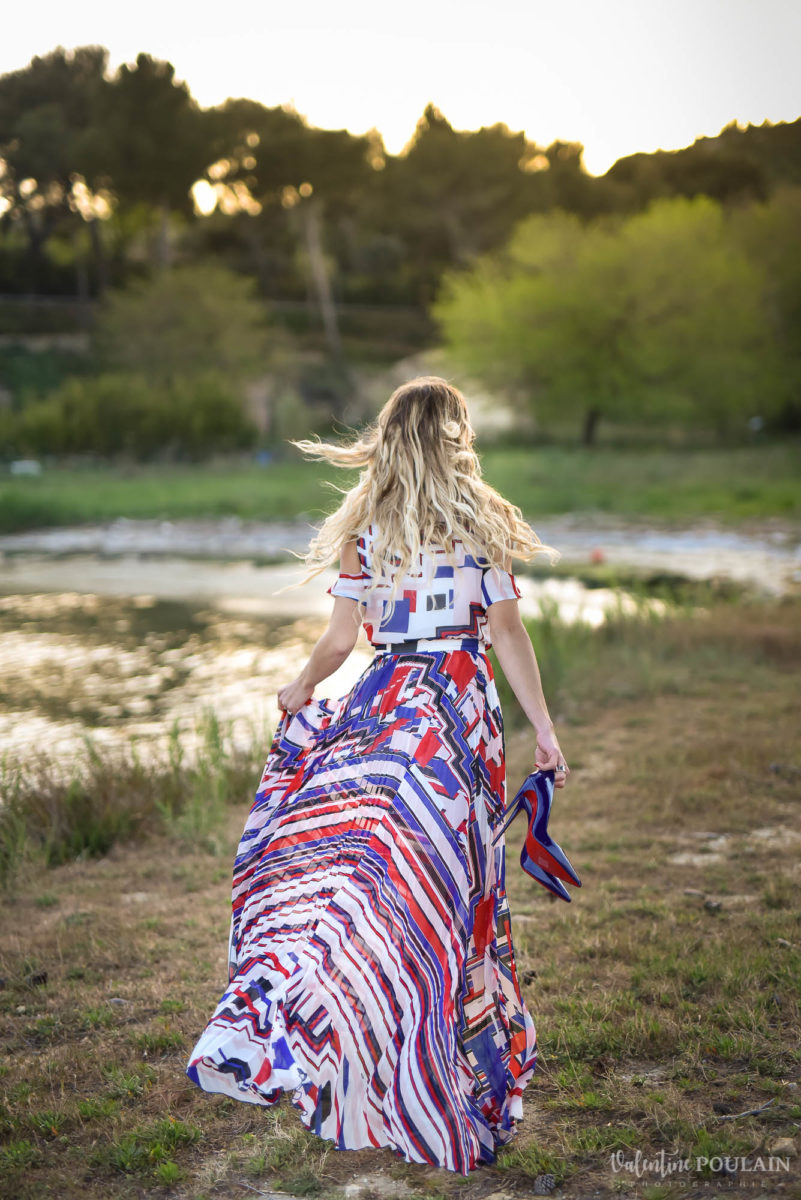 Shooting portrait Provence - Valentine Poulain Louboutin