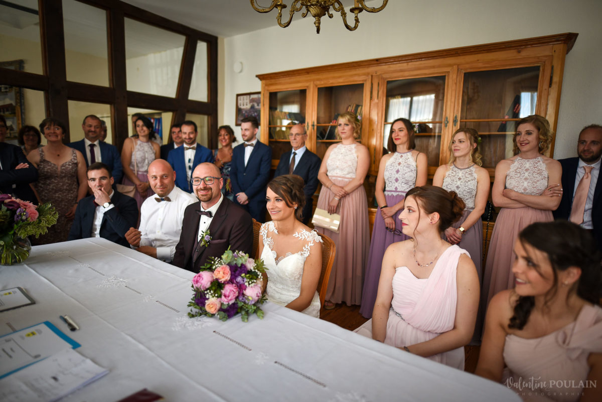 Mariage convivial Saverne - Valentine Poulain mairie