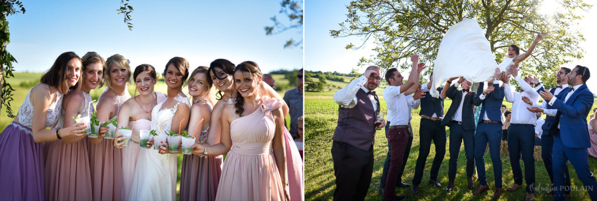 Mariage convivial Saverne - Valentine Poulain friends