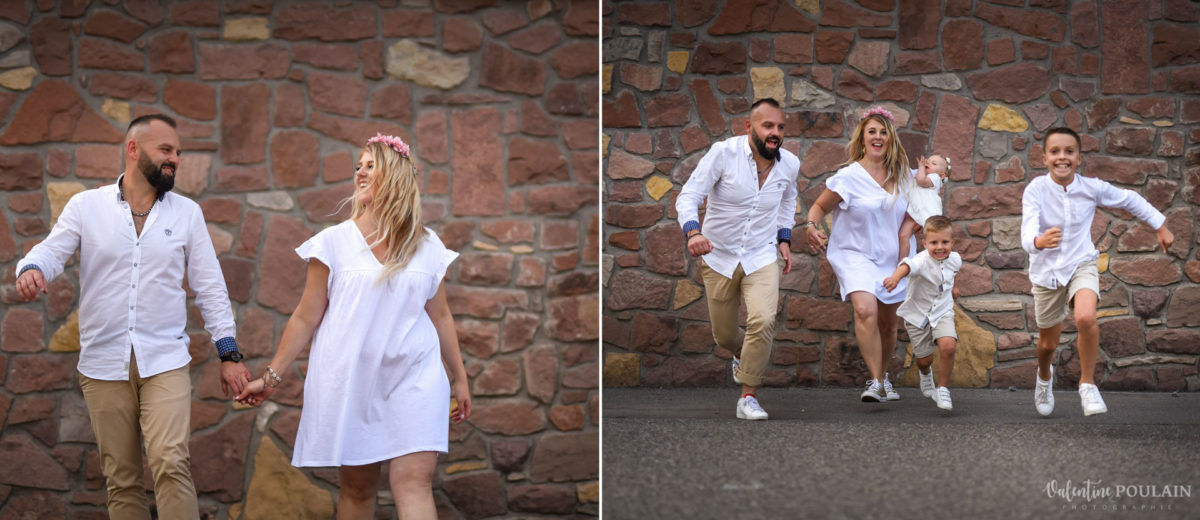 Save the date urbain famille - Valentine Poulain courent