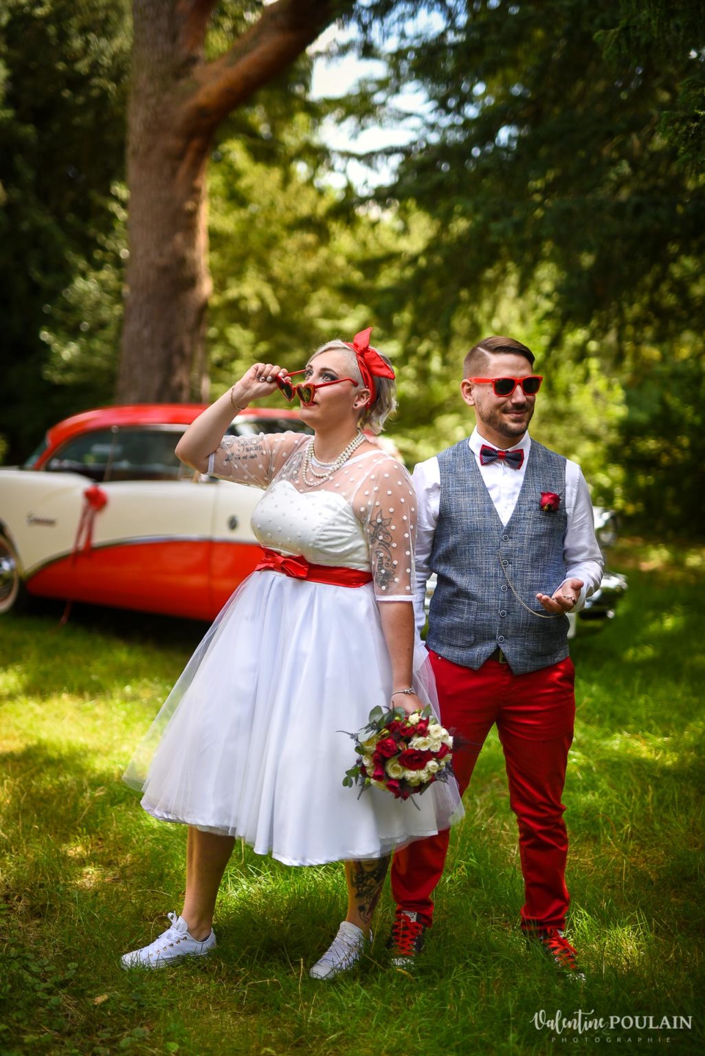 Un mariage vintage & rockabilly | Valentine Poulain, Photographe