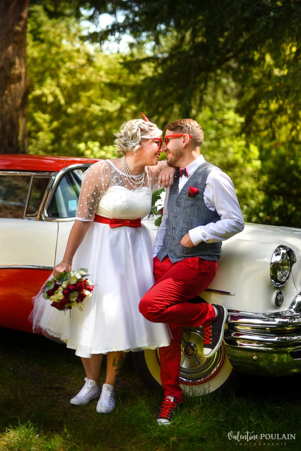 Un mariage vintage & rockabilly | Valentine Poulain, Photographe