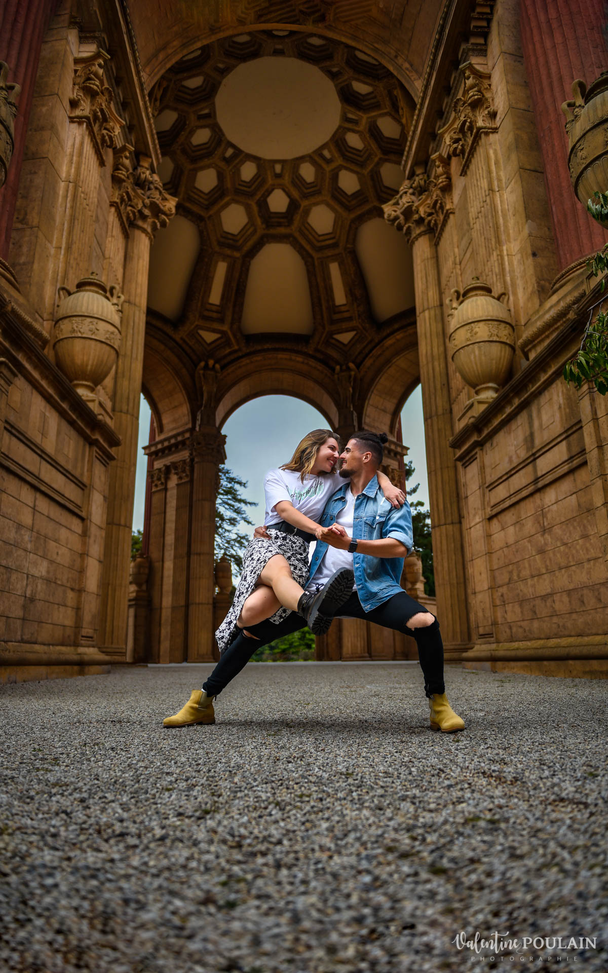 Shooting couple San Fransisco - Valentine Poulain monument historique
