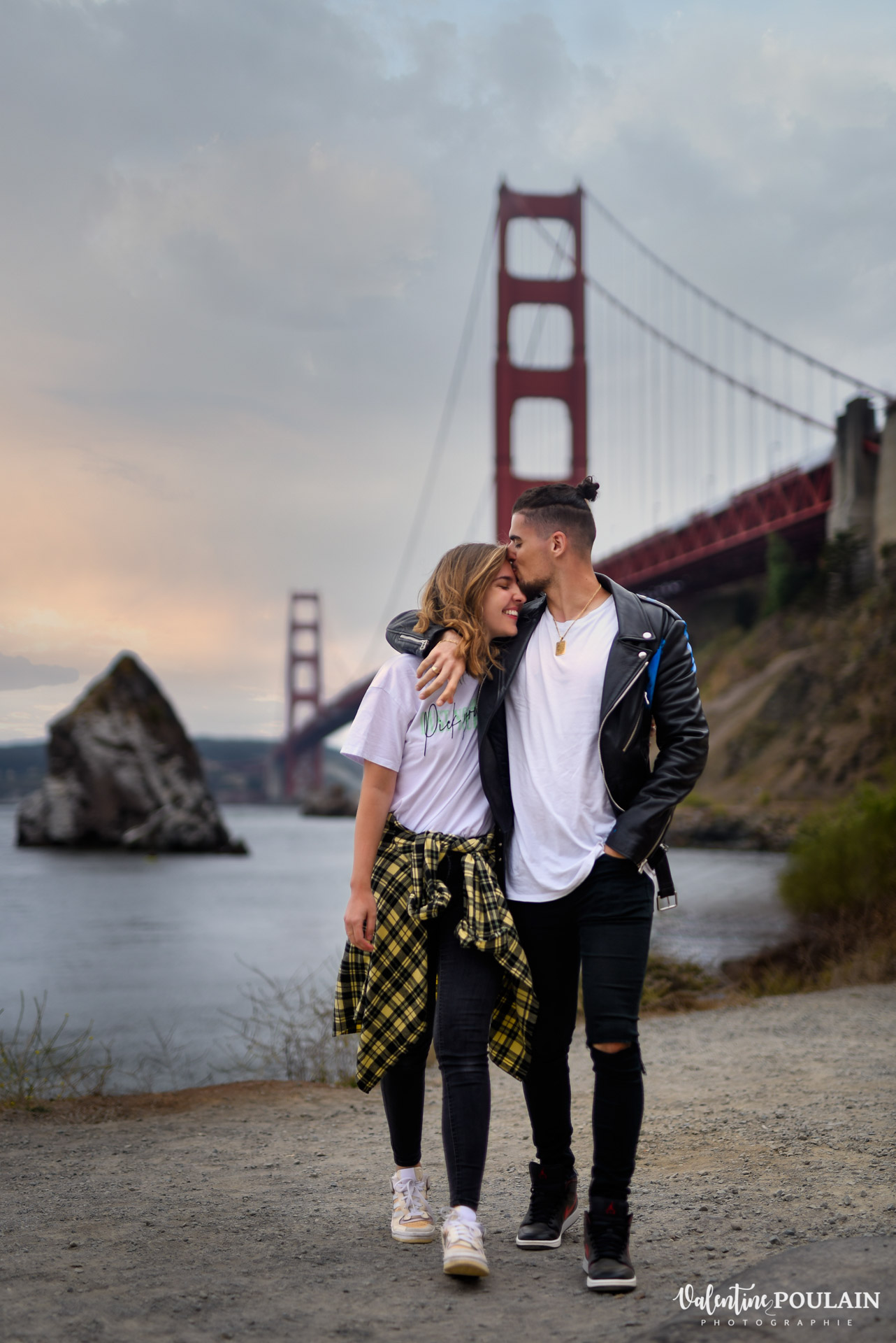 Shooting couple San Fransisco - Valentine Poulain Golden-Gate